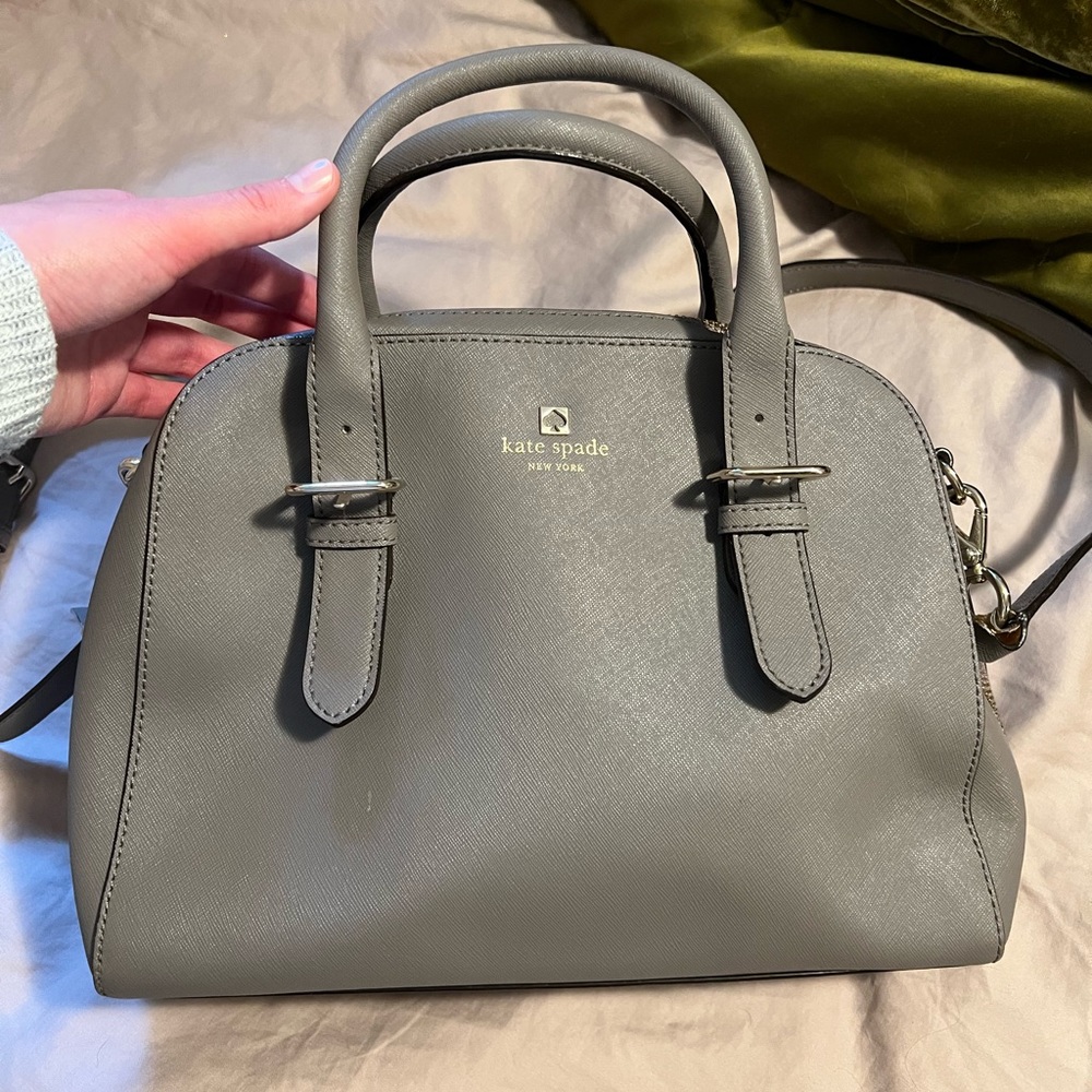 Gray Kate Spade cross body
